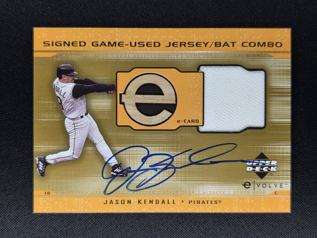 💰 $25 💰

Jason Kendall 2001 upper deck e card gu jsy bat auto

⚾️ #tankstax ends 4/23 ⚾️
⚾️ $5 flat shipping ⚾️
⚾️ stack hold available! ⚾️