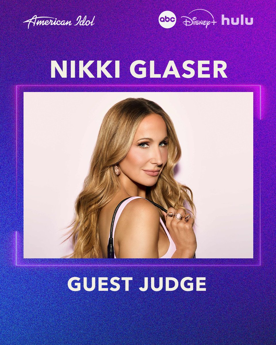 AmericanIdol's tweet image. When @NikkiGlaser pulls up at the #americanidol judges' table, you know it's about to get real! 😂

Watch Monday, April 27 at 8/7c!