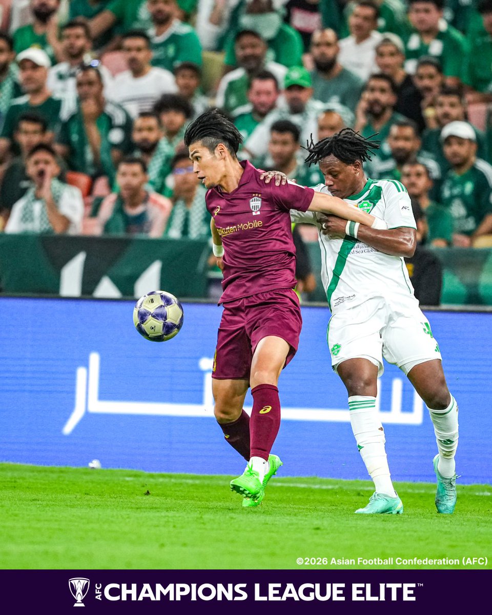 J_League_En's tweet image. Defending champions Al Ahli Saudi FC stood in the way of Vissel Kobe⚔️

#JLEAGUE
#football
#ACLElite
#visselkobe