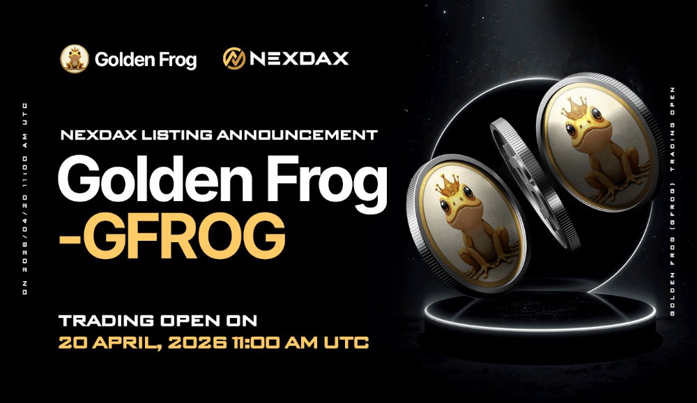 nexdax_exchange's tweet photo. 🔥 NexDAX is excited to announce the trading opening of Golden Frog ( $GFROG ) @GoldenFrogHouse

👉 GFROG has been listed on the USDT market

🚀 Full announcement: https://t.co/8wq0jOpJfD

#NexDAX #GoldenFrog #GFROG #CryptoNews #NewListing https://t.co/JzNitBjBX6