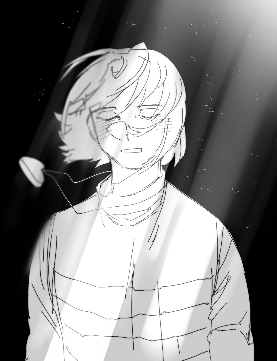 buparing's tweet image. 여캐 그리는법 까먹었어,..
#undertale #frisk