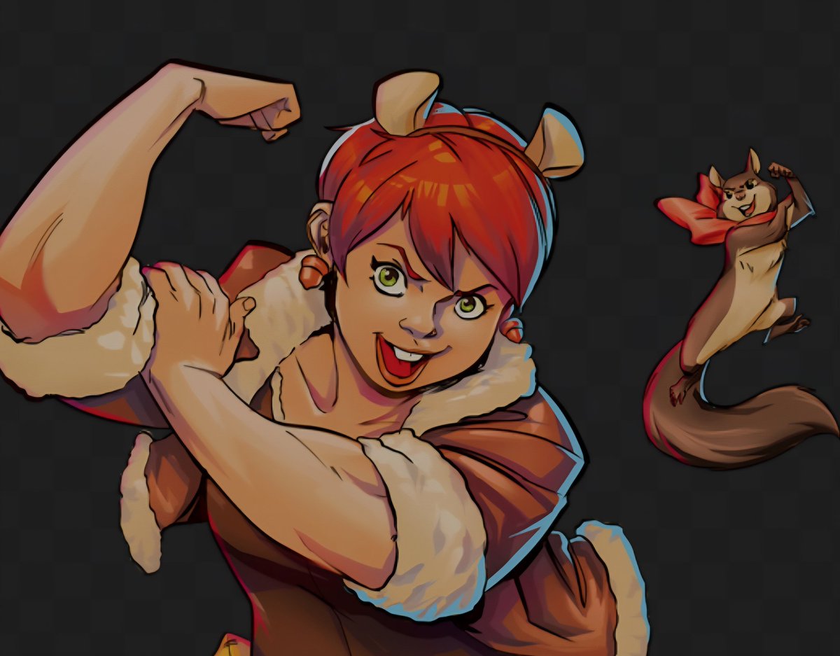 UnbeatableFluff's tweet photo. No no, but I can see why you'd think that.

I'm Doreen Green, The Unbeatable Squirrel Girl!  And this is my partner Tippy-Toe.  We fight crime. https://t.co/oQrx4a4BDd