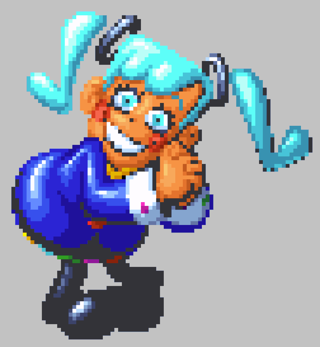 DIGITULWORLD's tweet image. sobbing all i did over the summer was play pixels... i still like kris fansprite. never forget tobys excessive use of straight lines
#deltarune