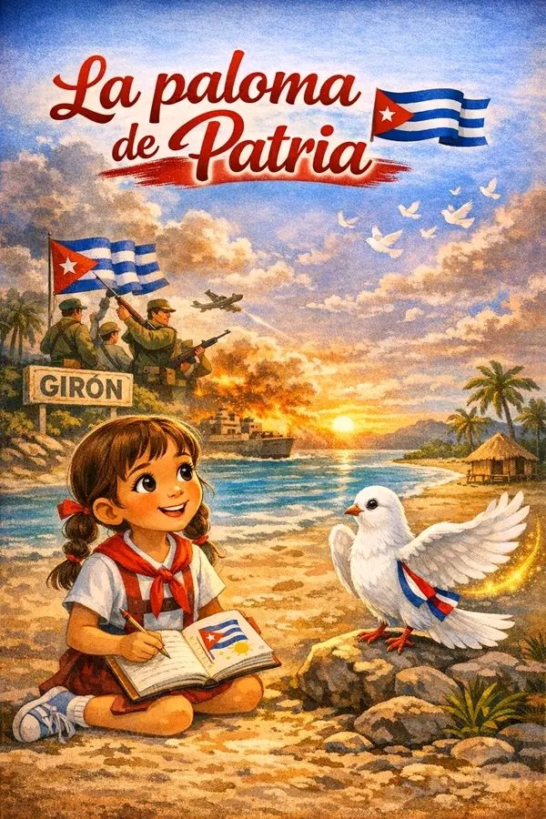 🕊️"Cuando una niña abraza una paloma blanca, el mundo recuerda que la ternura también es valentía." 💫
#EducaciónSagua