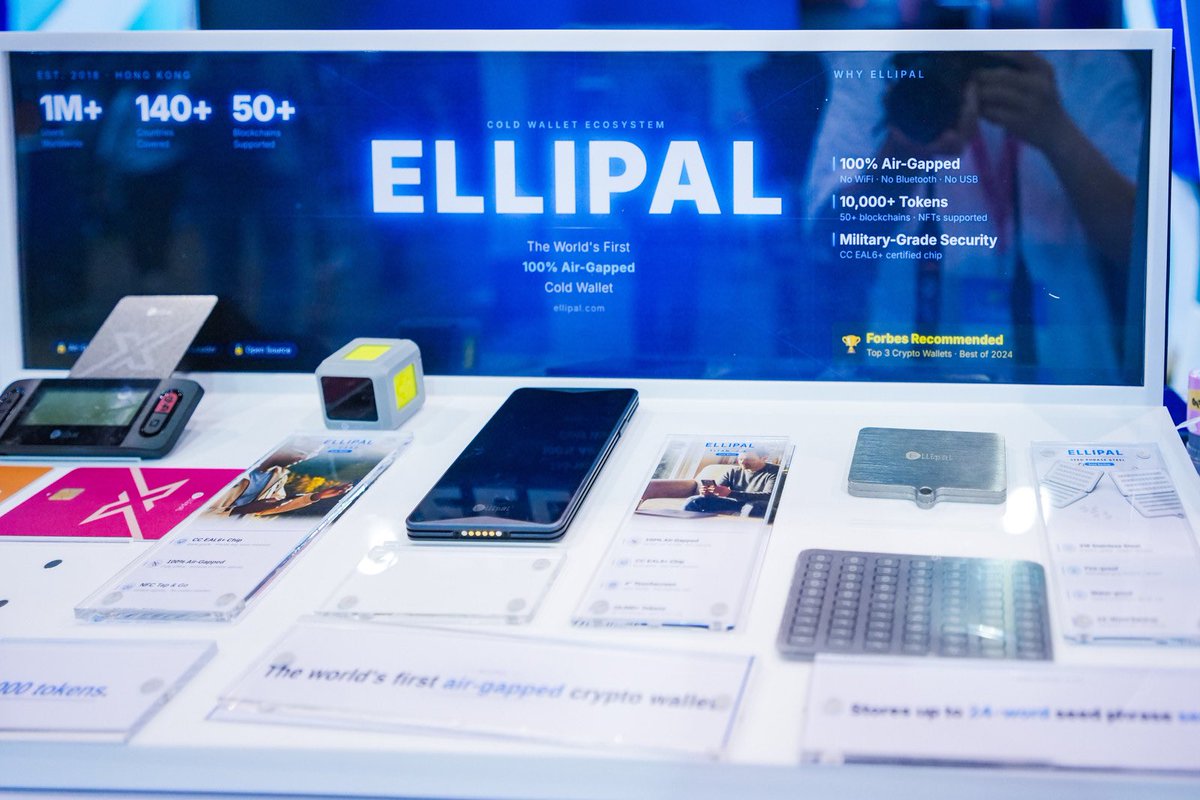 Ellipal_David's tweet image. Welcome to G01 of Hong Kong Web3 Festival 2026 #Ellipal #Coldwallet