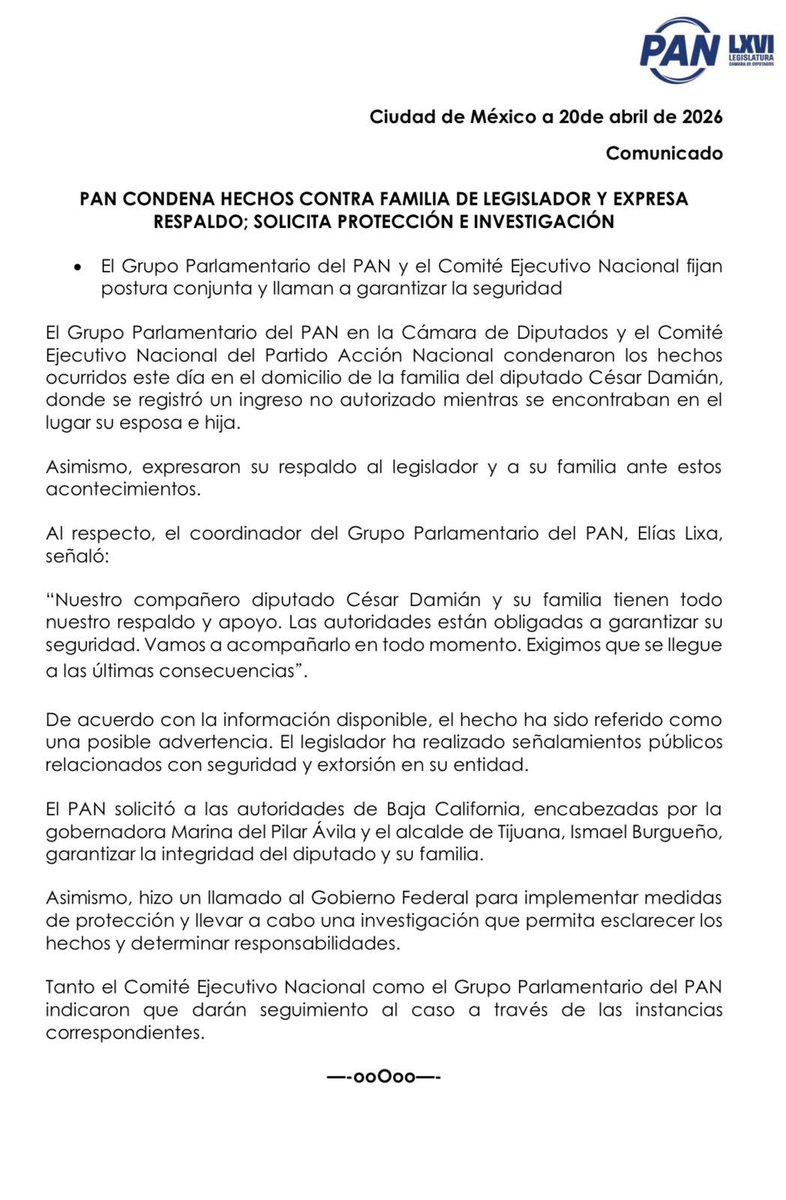 Acción Nacional tweet media