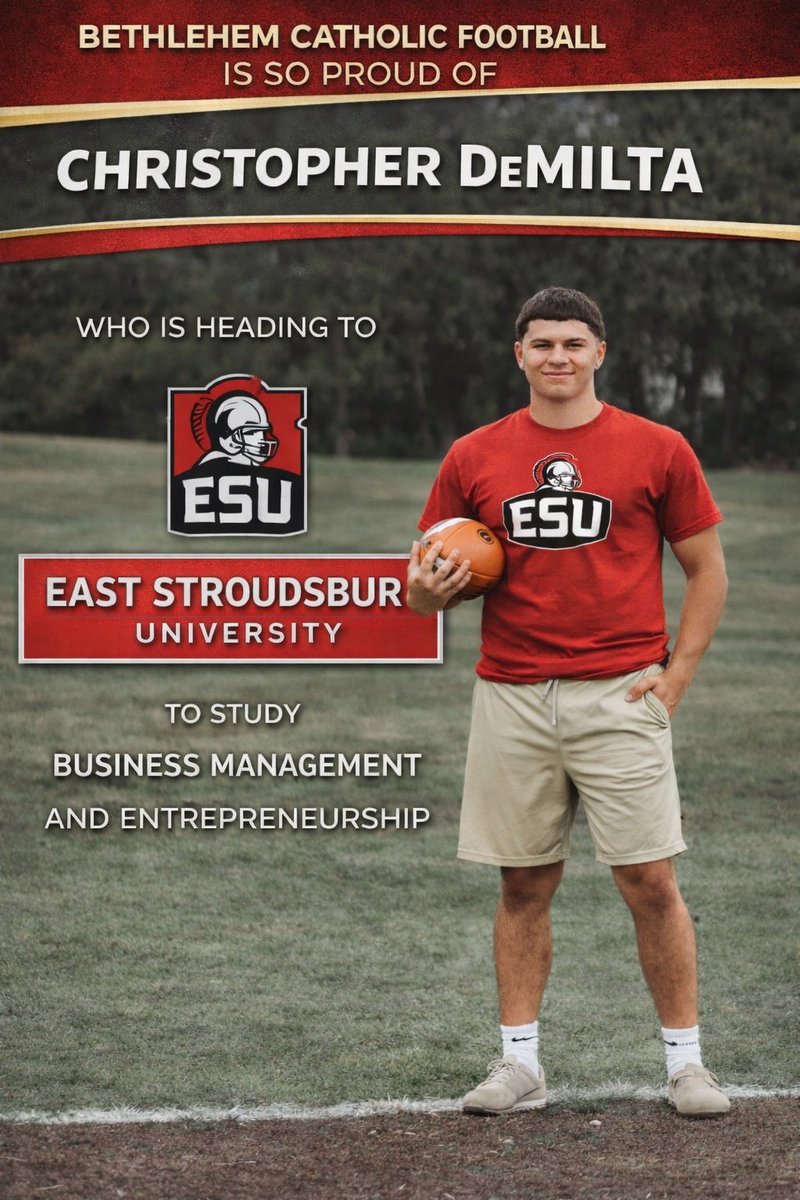 Bethlehem Catholic Football tweet media