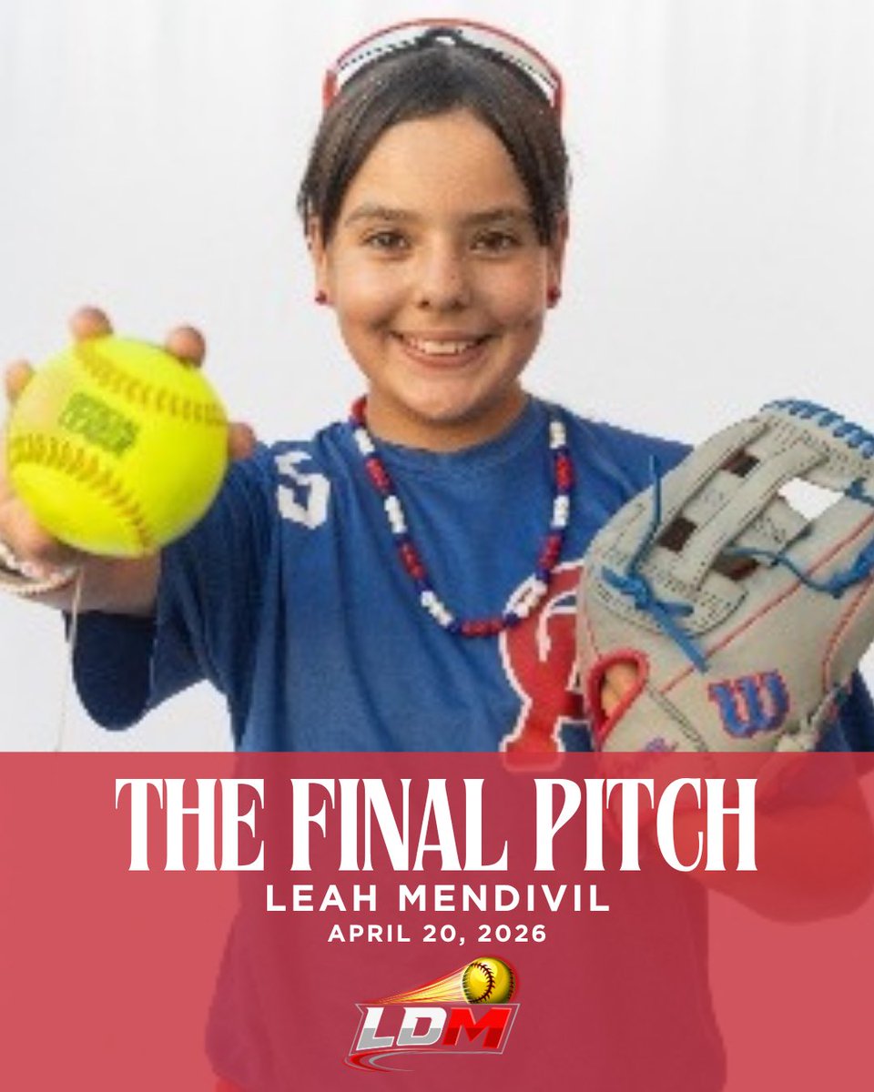 LineDsoftball's tweet photo. Link below to today’s edition of The Final Pitch, featuring a spotlight on Leah Mendivil and more!🥎⬇️
🔗: https://t.co/Sscuo9ip80
#LineDriveMedia #softball #TheFinalPitch #softballnews #softballcommits @jordybahl https://t.co/NGqJDHGOAx