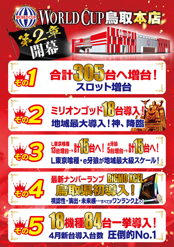 ワールドカップ鳥取本店 tweet media