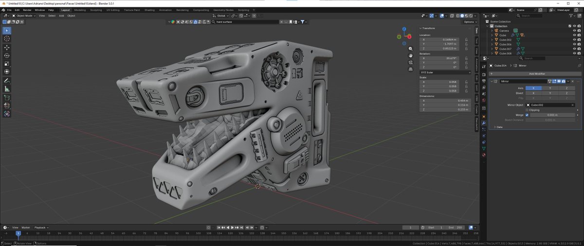 Razor 3D tweet media
