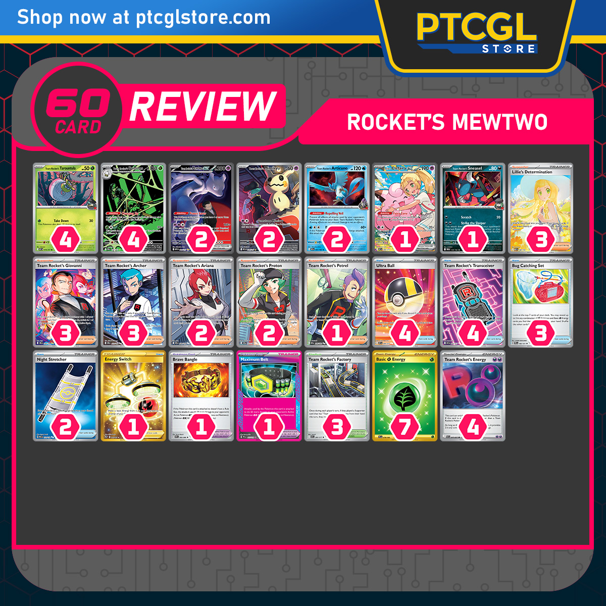 ptcgostore's tweet image. 🤖 Trainers! Team Rocket is at it again 🚨 and it's time to face THE ACE! A new foe has appeared, Mewtwo enter the fight! 🔥

Team Rocket's Mewtwo ex 🔽 Ascended Heroes ➡️ tinyurl.com/ASCptcgl

#ptcglstore #pokemontcg #mewtwo #teamrocket #ptcgl