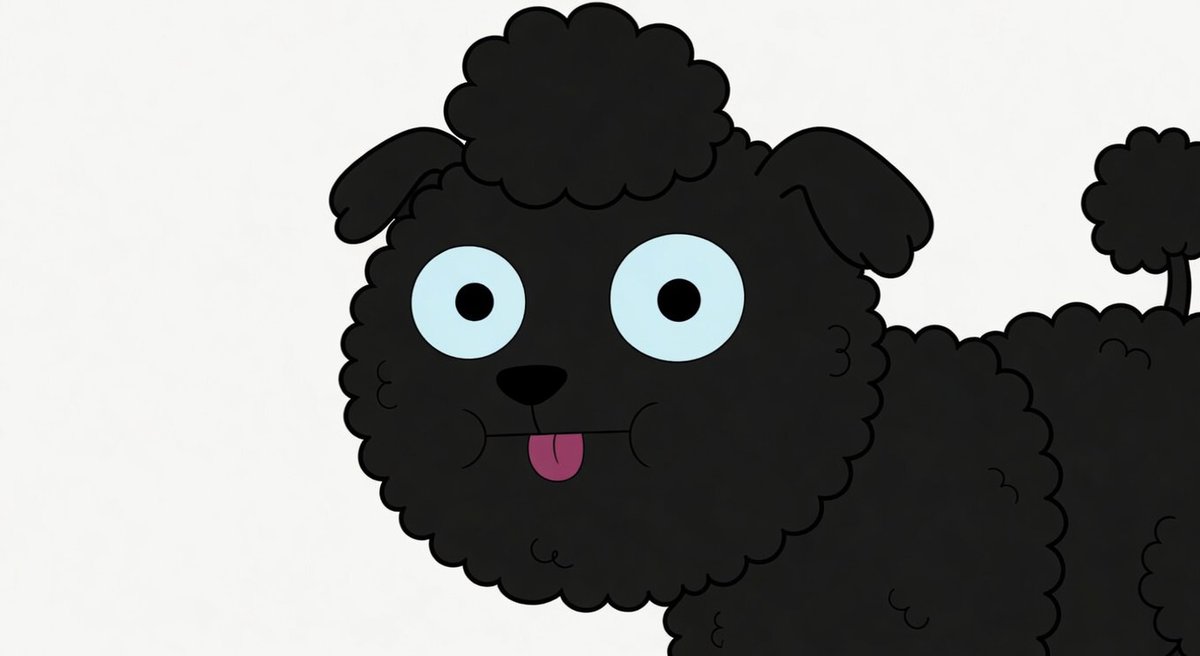 I know AI art is bad, but also I got it to draw my dog in the style of the poo brain horse, so it isn't all bad?