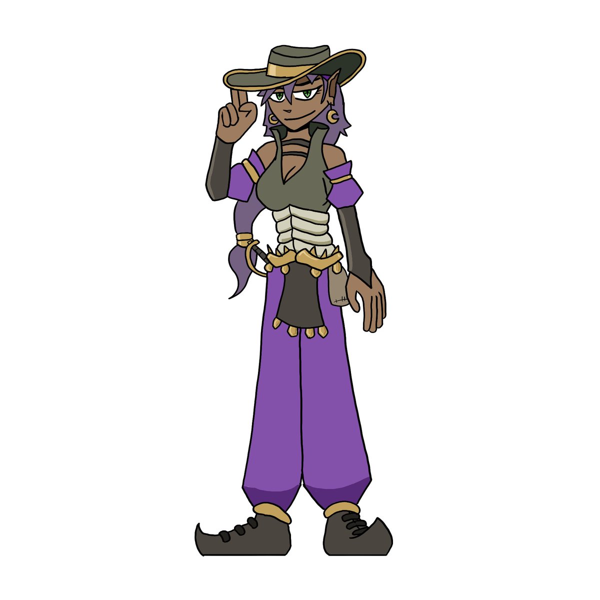 7thChariot's tweet photo. New character for a hardcore D&amp;D game I'm in, Alara Sunskull a Half Elf Druid who's also a pirate
This character actually survived the Death House thou... it did get close thou

#Art #OC #DnD #Hardcore #TTRPG #HalfElf #Druid #Pirate https://t.co/cLRqagtHpw