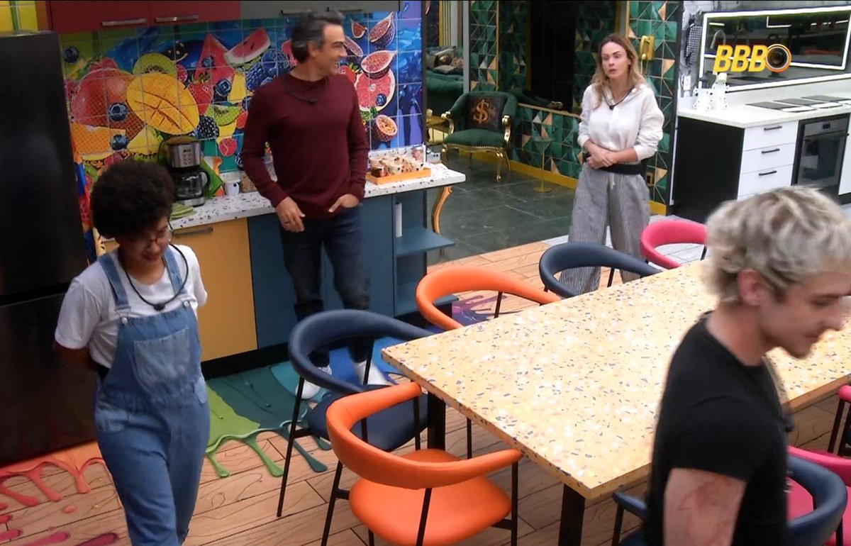 Os locatários tendo que mostrar pro locador que não estragaram o imóvel