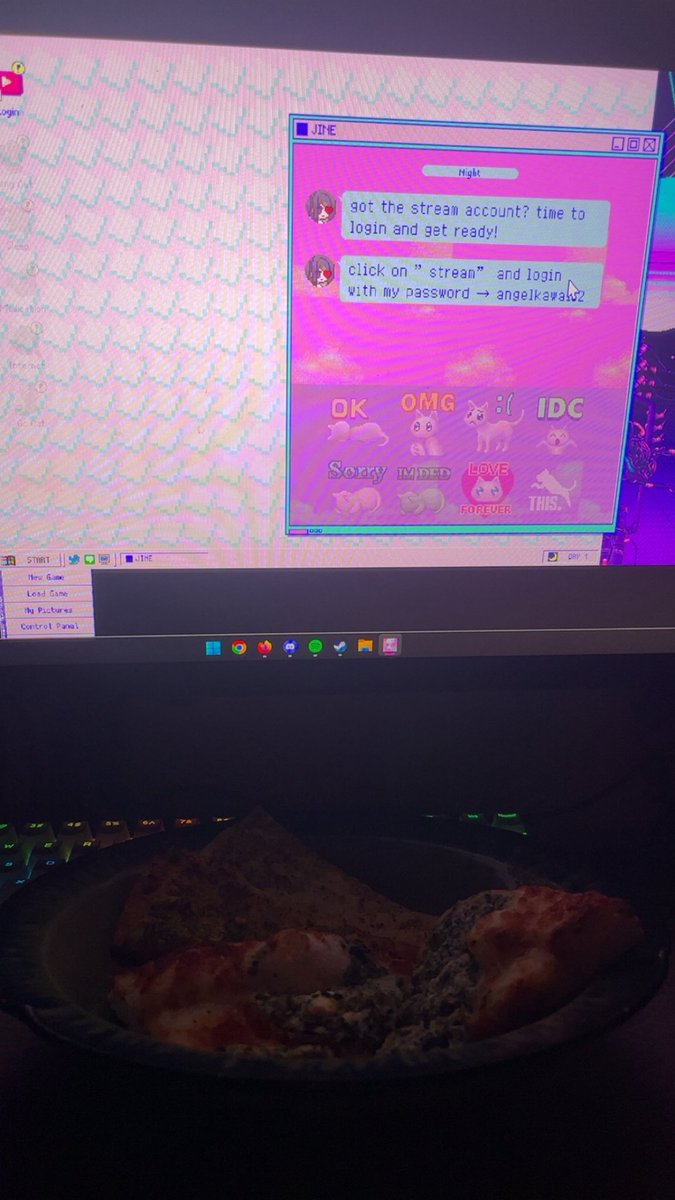 eereirkive's tweet image. im going in #blind no nothing no absolute fucking KNOWLEDGE about this thing liek i just found out angel and ame are the same person