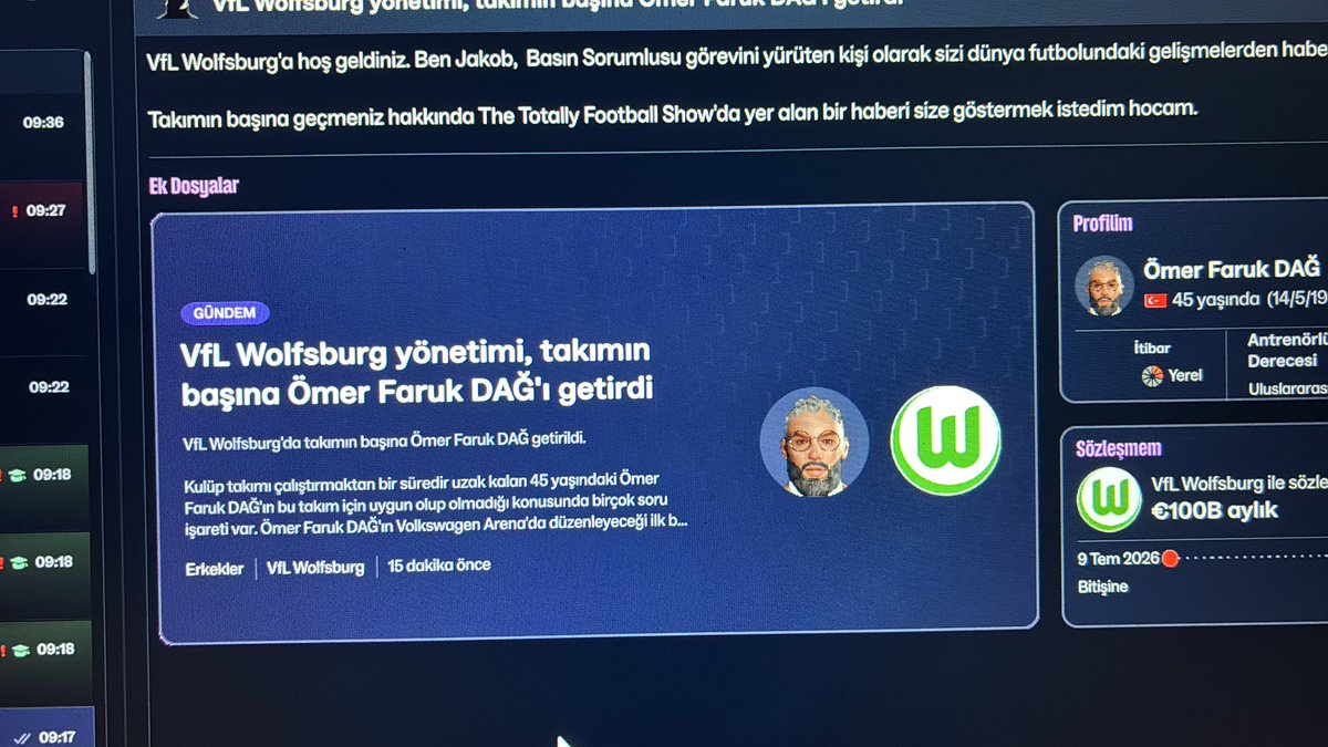 omerfarukCHP's tweet image. 3 yıl sonra Evimizdeyiz 

We are at home in 3 years

Wir sind in 3 Jahren zu 

#FM26 #FM24 #FM23 @VfL_Wolfsburg @VfLWolfsburg_EN @FootballManager @SEGA
