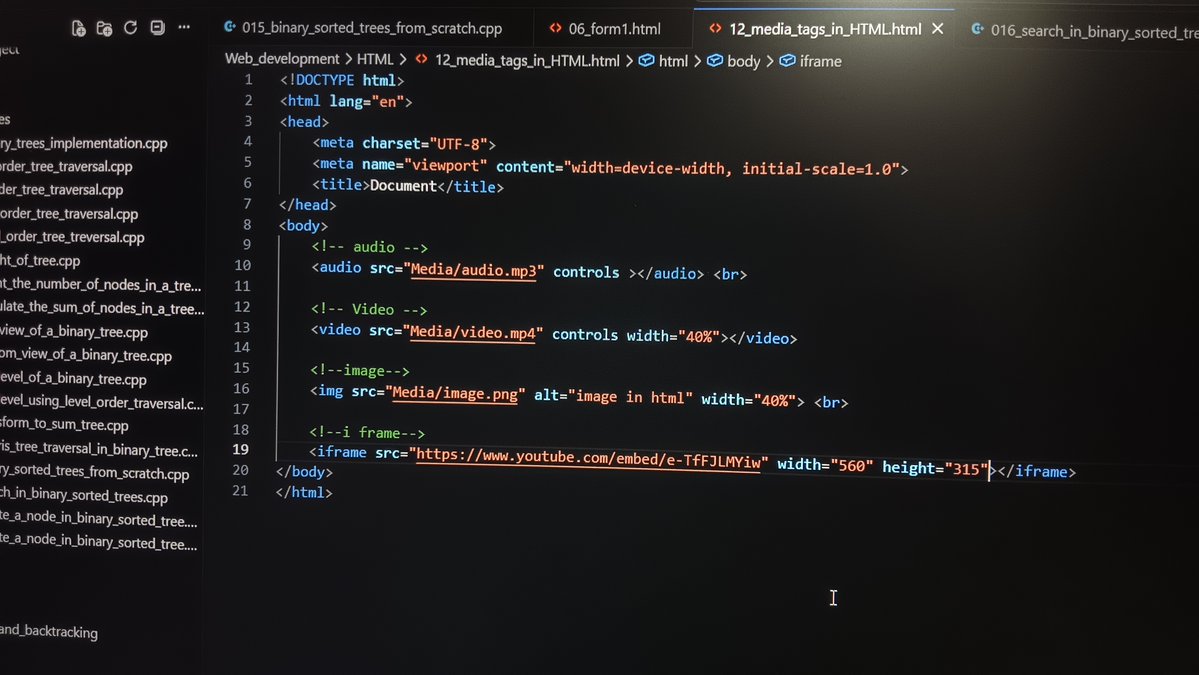 Priyanshu_1244's tweet image. Day 76: Solved Delete Node in BST (needed solution—harder than expected).
Finished HTML lectures—meta, SEO, media tags done.
#DSA #BST #WebDev #Consistency