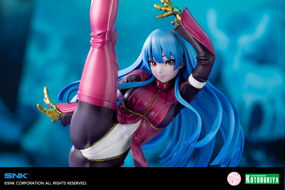 Kotobukiya_EN's tweet image. 【PRE-ORDERS OPEN】
Kula Diamond from the fighting game THE KING OF FIGHTERS XV joins the BISHOUJO series!❄

Take a look at the beautiful colors in her hair, signature suit, and stunning proportions!✨

kotobukiya-us.com/products/19052…

#SNK #KOF #BISHOUJO #ShunyaYamashita