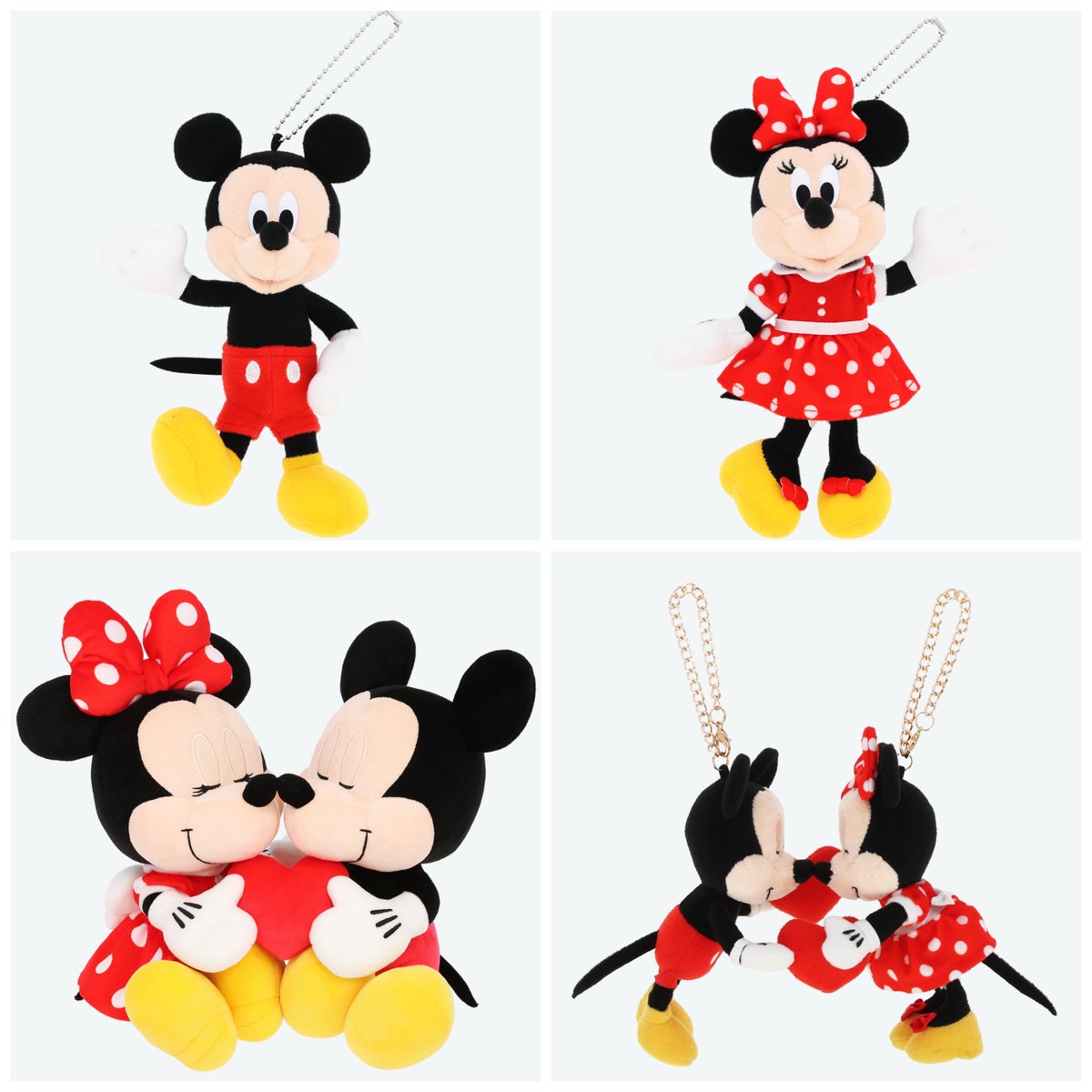 TDR ミッキー&ミニー　2人でハートポーズ 楽天市場】ミッキー＆ミニー ウィズ ハートマーク フィギュア