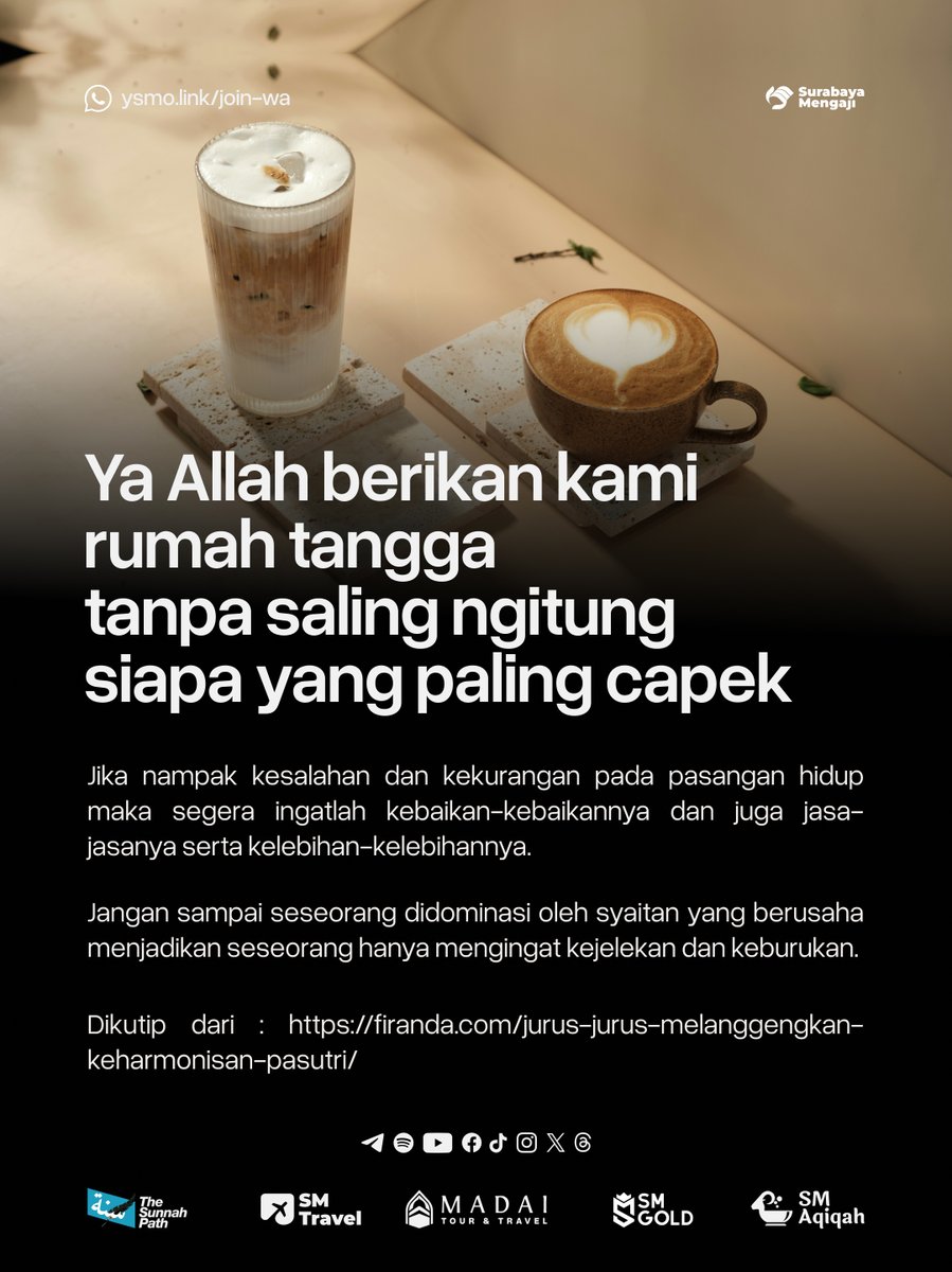 ysmo_id's tweet photo. Barang siapa yang memperbaiki hubungan antara ia dengan Allah maka Allah yang akan mengatur/mengurus tentang hubungan antara dia dengan manusia. (Kitab Al-Ikhlash karya Ibnu Abid Dunya hal 54 atsar no 25)

Dikutip dari : https://t.co/IosApYcUcI https://t.co/kPUerOcK3m