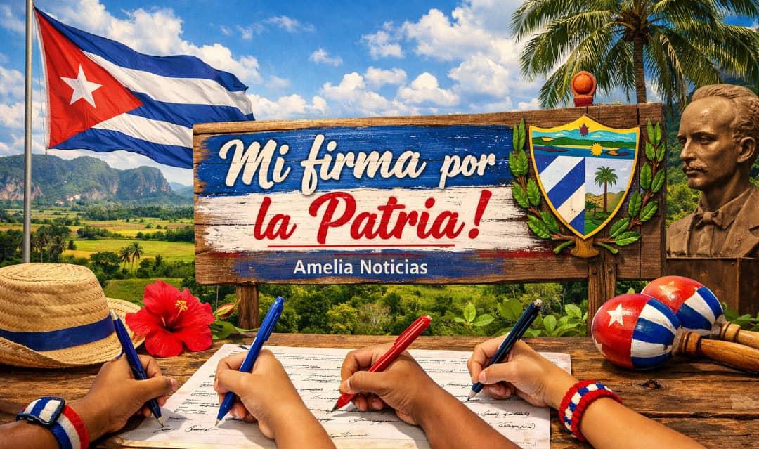 🇨🇺 Mi firma por la Patria #CubaEstáFirme 
#CubaVencerá 
#MatancerosEnVictoria
