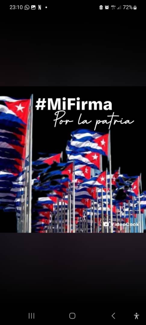 Nuestro pueblo🇨🇺 Unido Firmamos por la Patria 💪#MiFirmaPorLaPatria  #CubaEstáFirme
#MatancerosEnVictoria