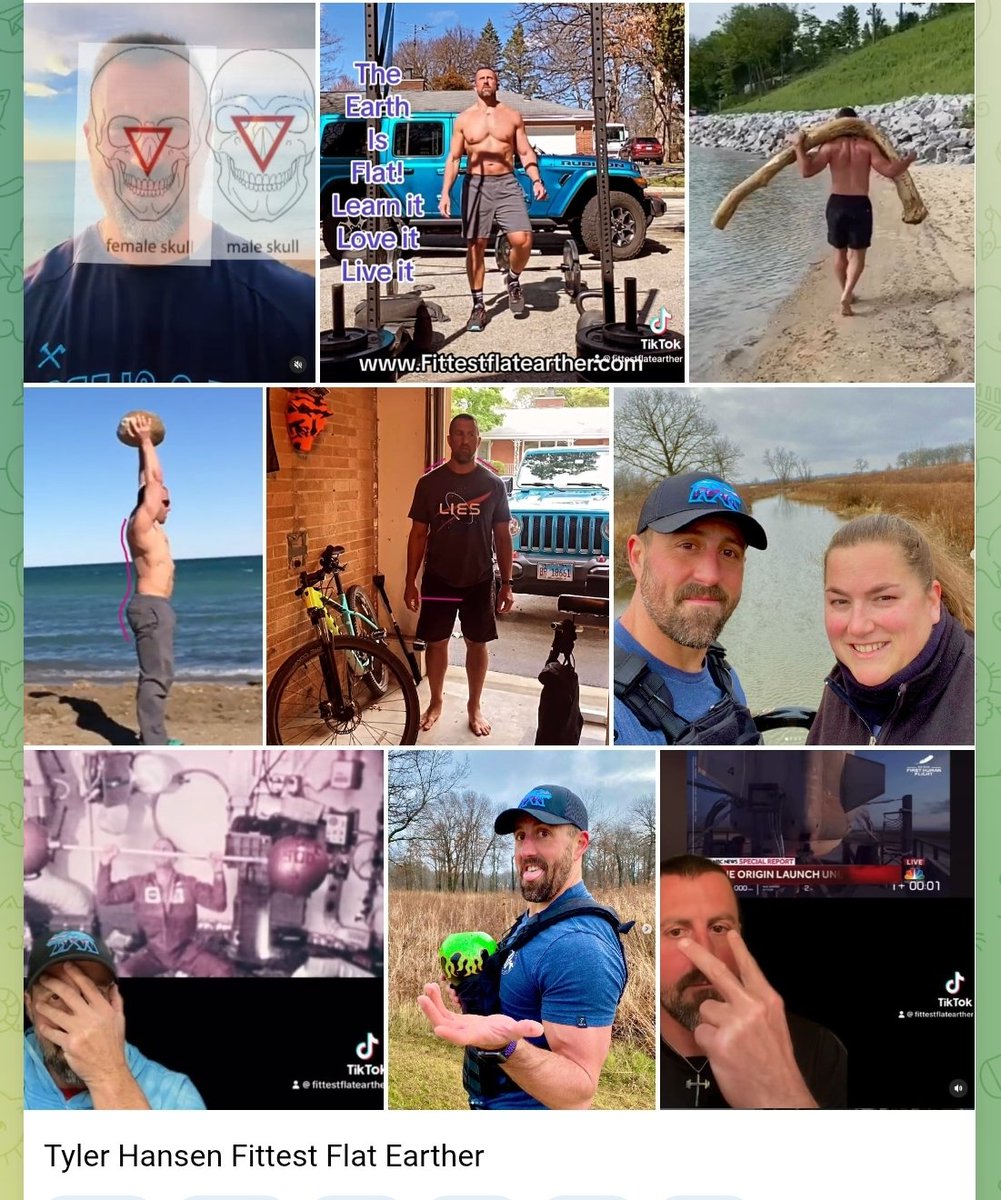 Tyler Hansen 

Fittest Flat Earther

Troon