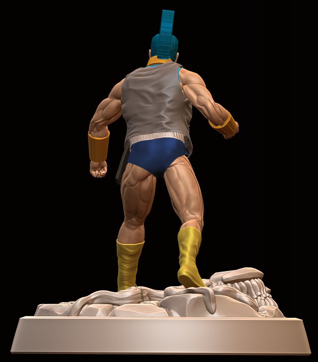 Itgenius91's tweet image. Omactivate! 👁️🛰️
My latest finished project: A stylized OMAC miniature, paying homage to the legendary Jack Kirby. This One-Man Army Corps is ready to lead any sci-fi skirmish!
Currently scouting for more #TTRPG and #BoardGame projects.
#OMAC #JackKirby #DCComics #Kirbyverse #stl