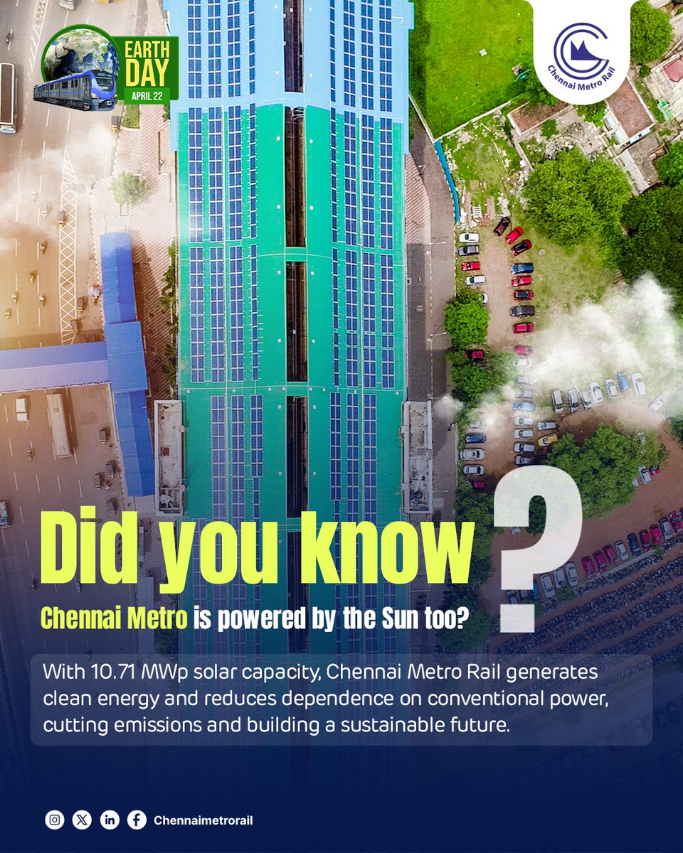Chennai Metro Rail tweet media