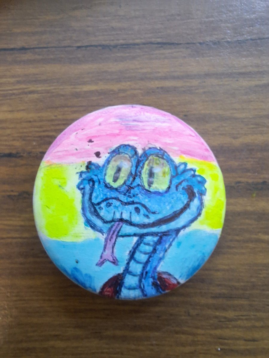 Madi698205's tweet image. I made a gary Pansexual pin! I actually am vary excited because soon it will be June and PRIDE MONTH! This is the first one that I'll actually be attending because I never thought about going before until now.

#garydesnake #gary #pridemonth