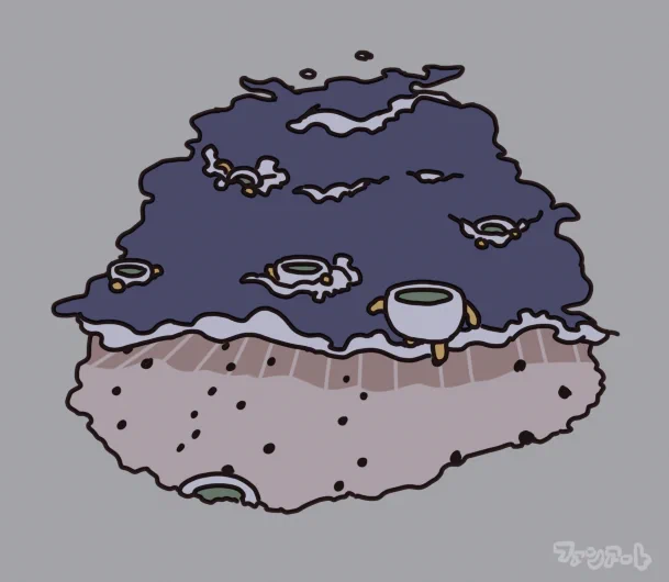 海より来たるもの #お茶の妖精ファンアート
