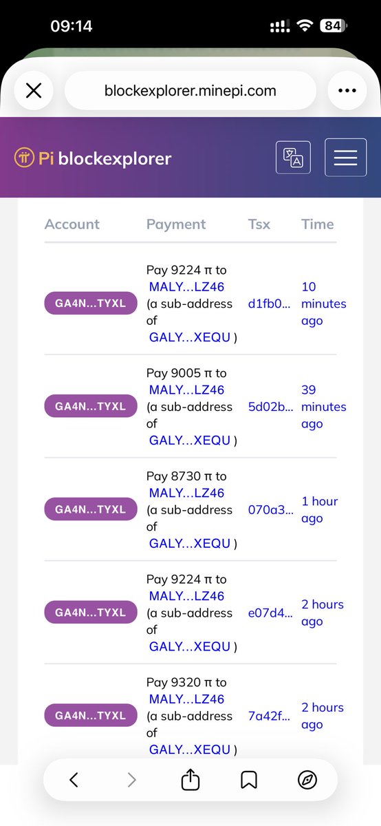 🚨Hot Warning🔥!

Over the past 24 hours, several wallet addresses belonging to the Pi Core Team have transferred a total of nearly 2 million Pi to centralized exchanges. These transactions were executed through multiple orders, each containing fewer than 10,000 Pi. Could these