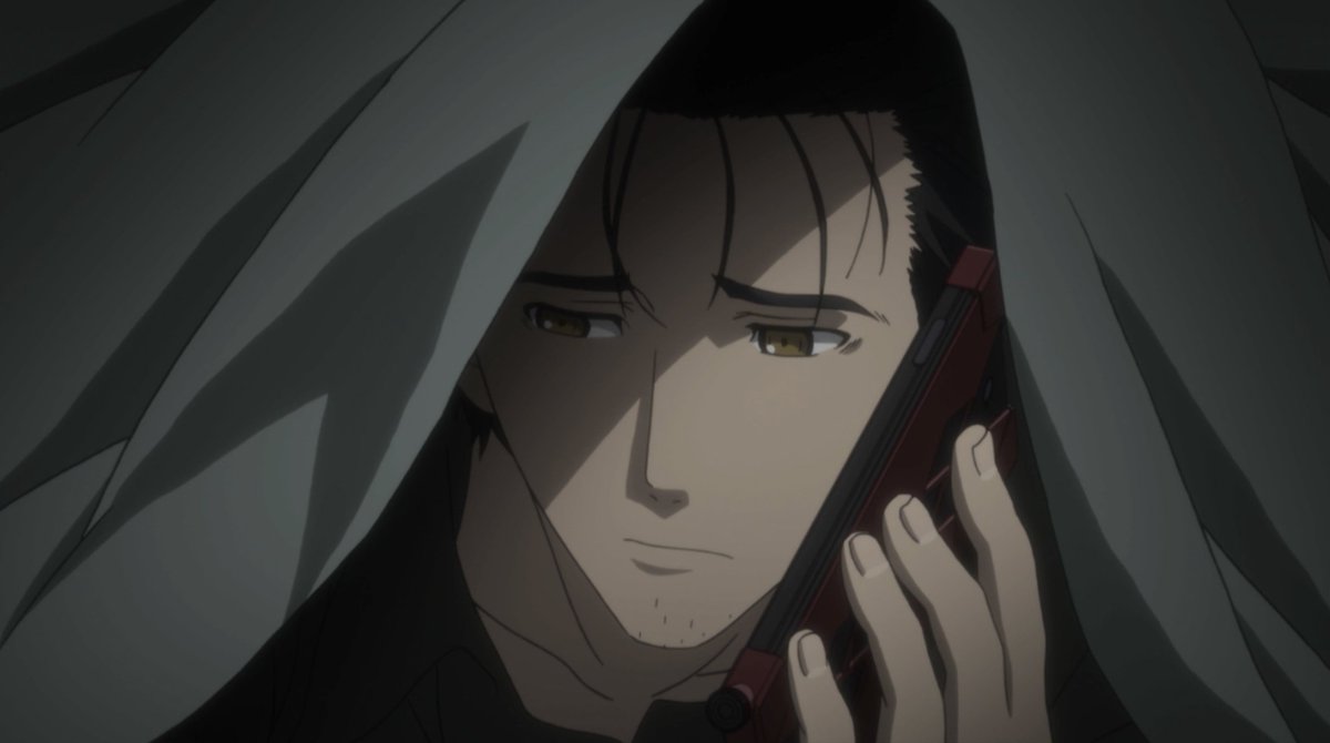 RomaniaBlack's tweet photo. What has Okarin looking absolutely MISERABLE?! Find out tomorrow! *evil laugh* As I react to #SteinsGateZero Episode 8 on my YouTube Channel! https://t.co/bChMZEYI6E