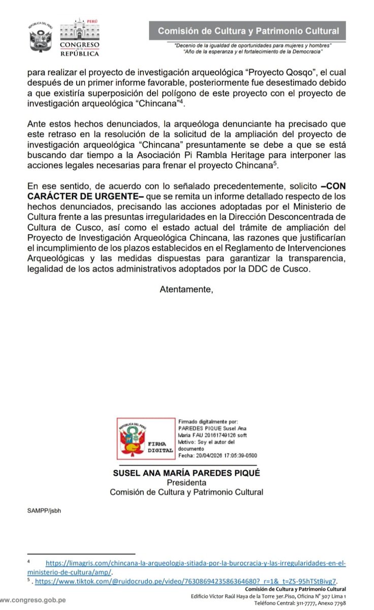 Susel Paredes tweet media