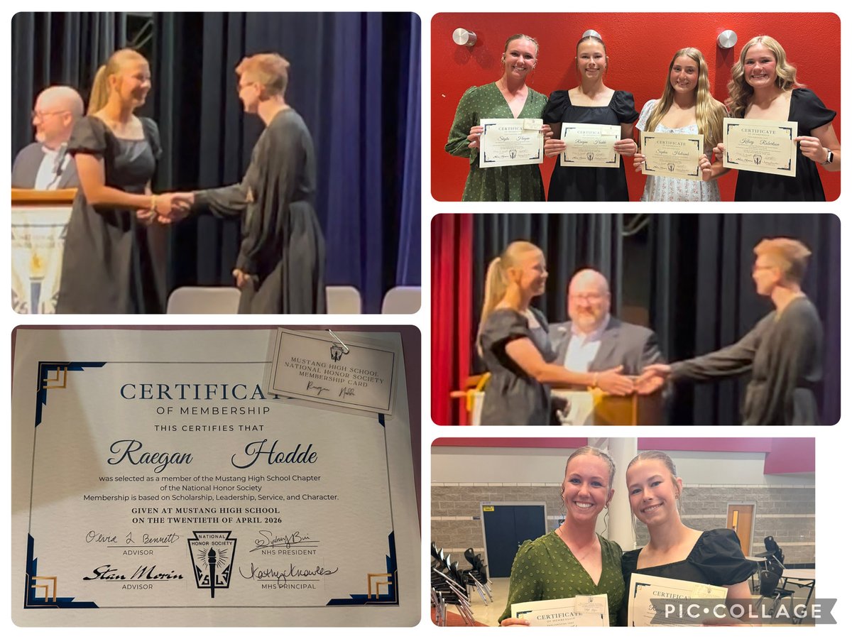 RaeganHodde's tweet image. National Honor Society inductions tonight ✨ 
It’s an honor to be recognized and to continue leading by example, both on and off the field. ✨

A reminder that "student-athlete" means student first, athlete second. 📚

#catcherlife #NextLevelReady #StudentAthlete @OKAs2010Madden