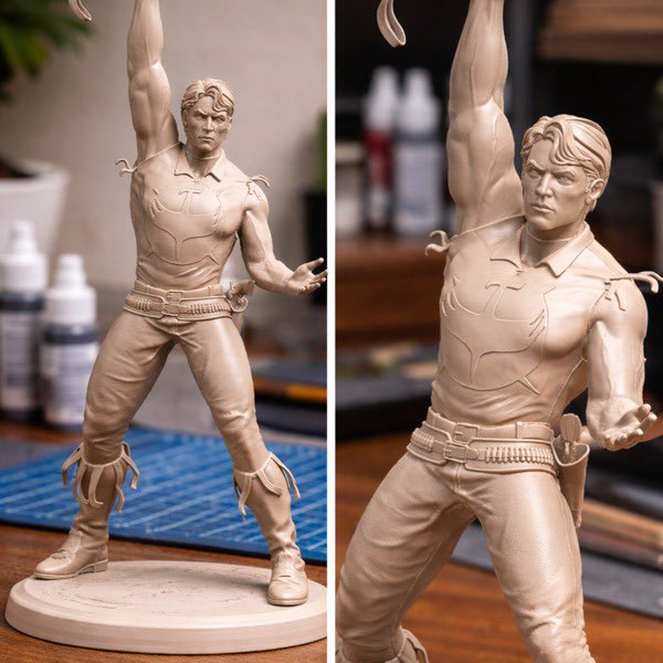 craftartwarrior's tweet image. AHHYAK! 🪓 Just finished this dynamic sculpt of the Spirit with the Hatchet—Zagor.
My goal was to capture that classic Darkwood energy in a high-detail collectible format. Ready for #ResinPrinting!
Currently scouting for #TTRPG and #BoardGame projects. Let's build something legen