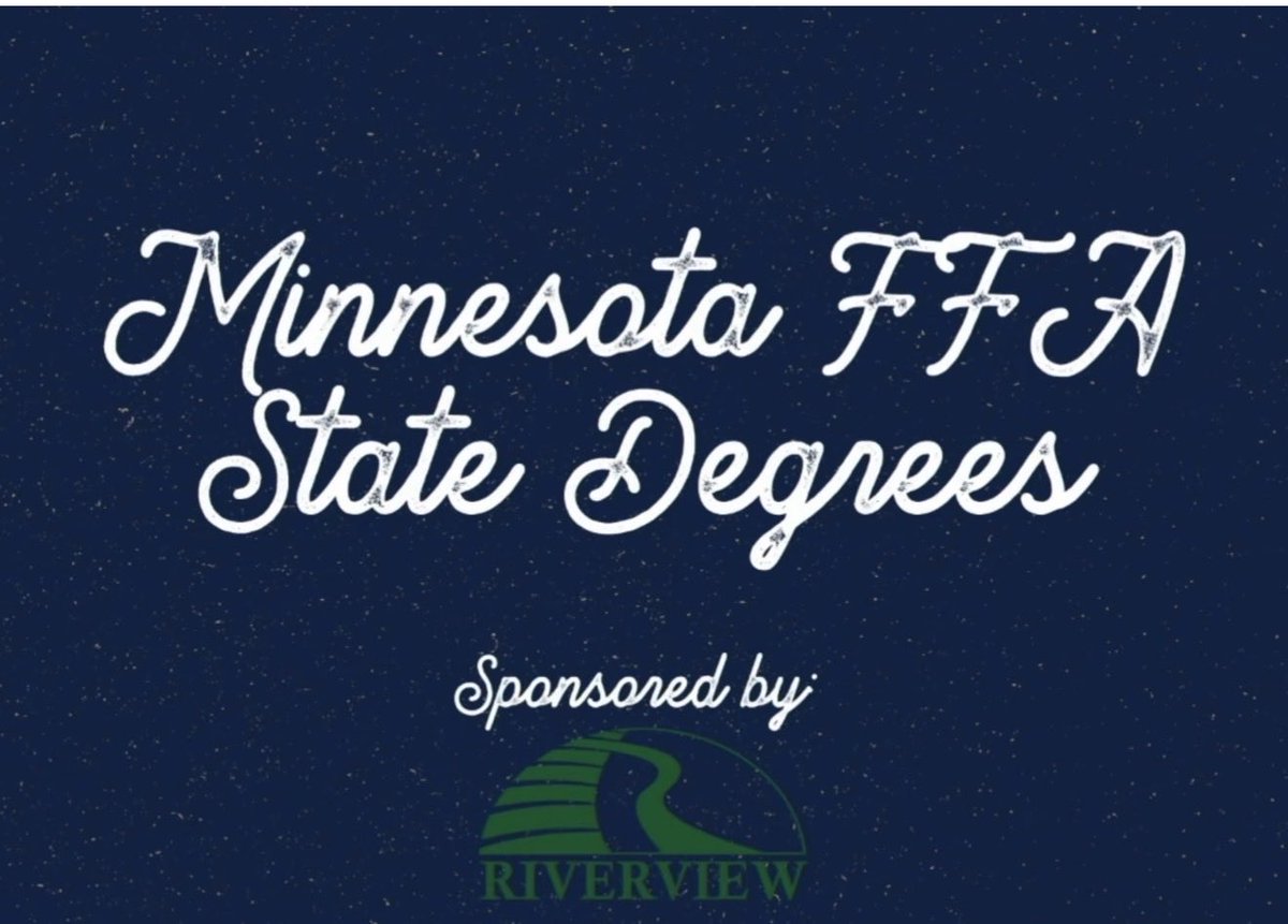 bmstorf's tweet photo. Super bummed I couldn’t be there, but SO happy for @JensynStorhoff as she received her @MNFFAFoundation State Degree tonight at the MN FFA State Convention! Congratulations to all of the recipients! @klruen @LanesboroSchool @morningsidewbb @AirMinnesota #mnffa https://t.co/klbPqluJ11