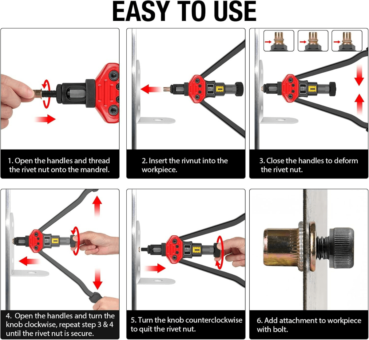 HomeDIYerStore's tweet image. For DIY and workshop tasks, the right tool saves time.
A rivet nut tool helps you create strong, reusable threads.
Compact design, convenient for different applications.
Tap the link below to check it out.#Rivet #riveter #riveting #Rivetinggun
homediyer.com/products/16-ri…