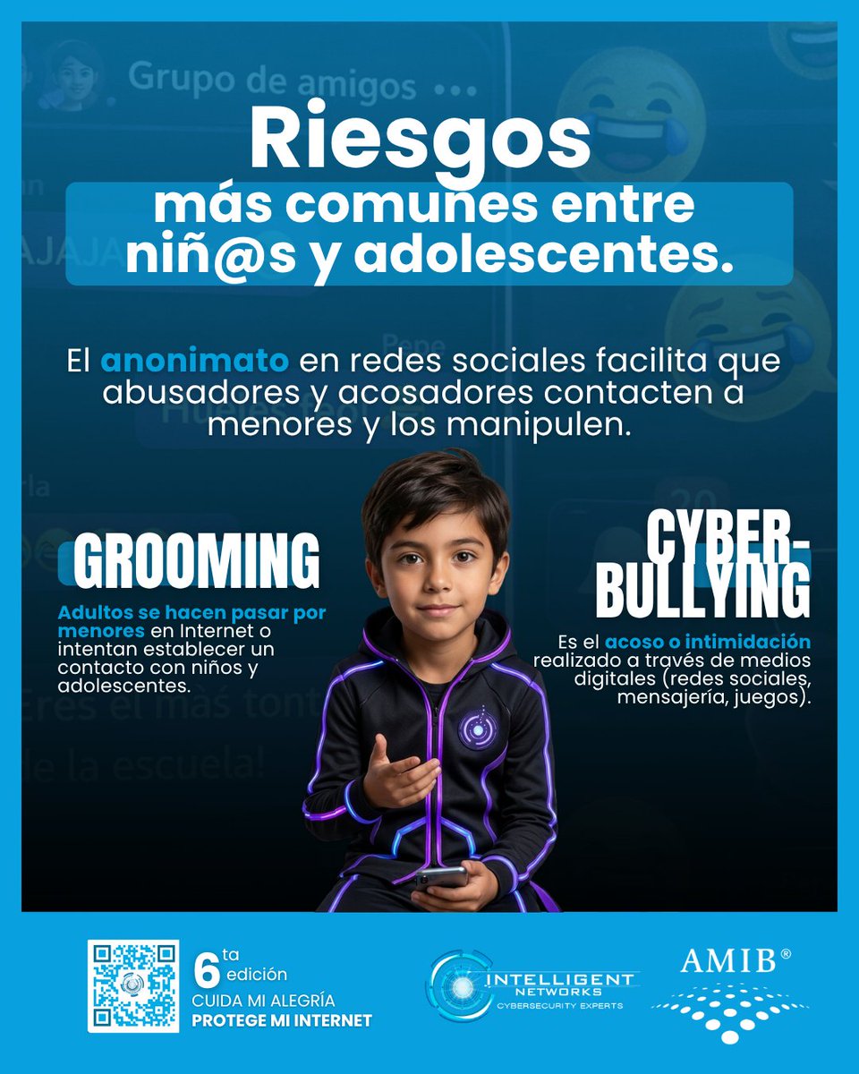 AMIB_Valores's tweet image. 📱Lo que antes ocurría cara a cara, ahora puede suceder detrás de una pantalla. 

La tecnología cambió. Los riesgos evolucionaron. Pero la base sigue siendo la misma: confianza y acompañamiento.🤍

@inetworksmx #BeIntelligent #CuidaMiAlegria #ProtegeMiInternet
