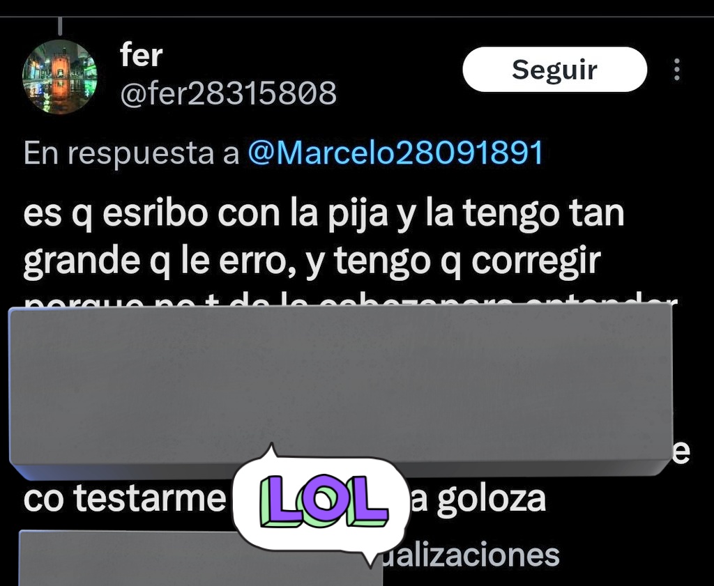Contestarme ACA RETARDADO JAJAJAJAJAJAJA SOS UN CHISTE ENFERMA ANAL