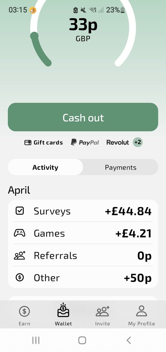 Brothersinarms2's tweet image. 😁 Great way to make extra cash. 
I use the cash on the stocks. 🔎
If you want to join up 
Get £1.50 to sign up. 
Link - attapoll.app/join/ljwib 

#cashsurveys #surveys #makemoney #earn