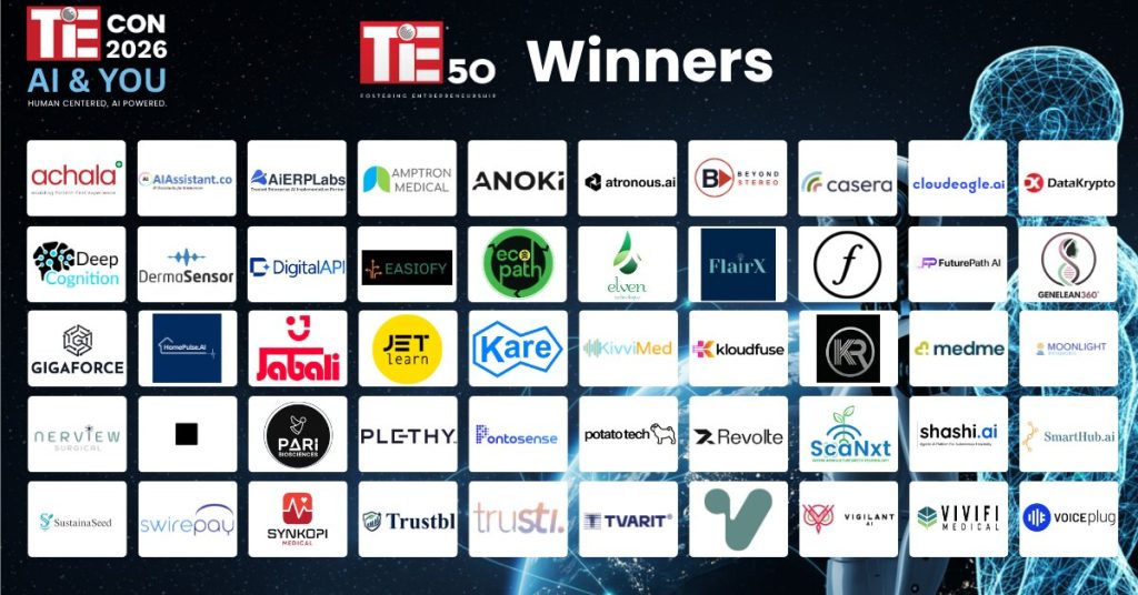 indicanews1's tweet photo. TiE50 2026 Highlights Rising Startups Across AI, Health, And Deep Tech
@tiesv @Swirepayusa #kumarsripadam #siliconvalley #santaclara #santaclaraconventioncenter #tiesiliconvalley #meetthedrapers #tie50 #startups #aiassistant #anokiai #cloudeagle #deepcognition #dermasensor #gigaforce #jetlearn #medmehealth #pontosense #voiceplugai #verbalai #trustbl #tvarit #vivifimedical #sustainaseed #artificialintelligence #deeptech #healthtech #enterprisesolutions #innovation #startupgrowth #earlystagestartups #ipo #acquisitions #pitchcompetition #techinnovation #globalvisibility #indicanews
https://t.co/NC2NuTCFrn