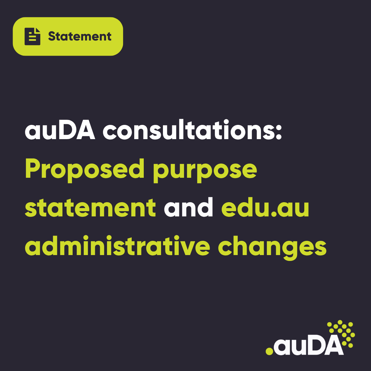 auDA tweet media