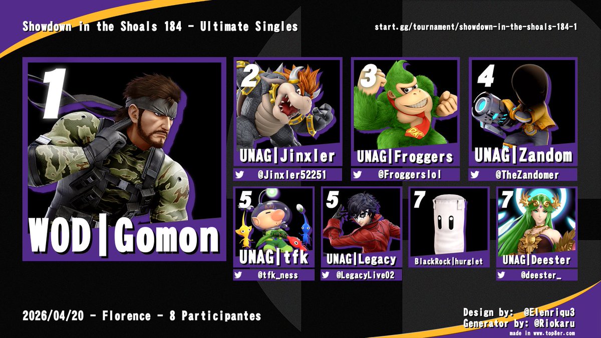 Shoals Smash Series tweet media