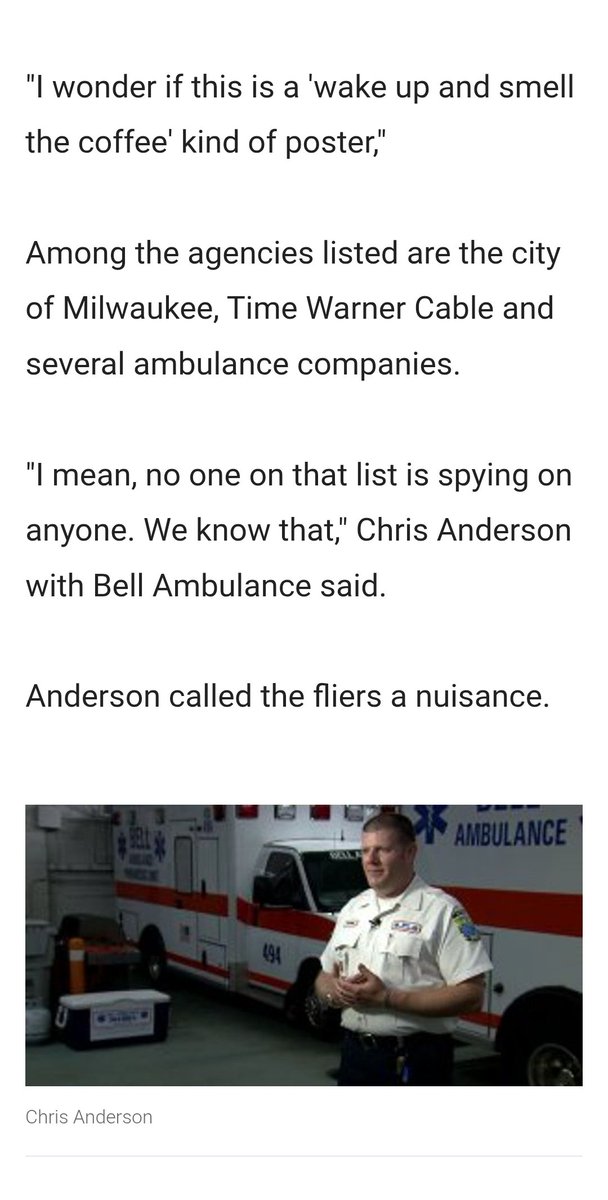 BehestBeauty's tweet image. "Wake up or fall victim:" Fliers suggest organized stalking by the Milwaukee Police Department | FOX6 Milwaukee 

Date: 6/23/2016

This #hero tried 10years ago

fox6now.com/news/wake-up-o…