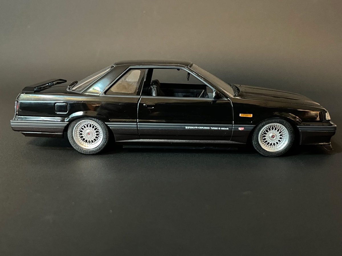 z20et's tweet image. NISSAN R31 GTS SKYLINE 
1/24 FUJIMI

#plasticmodelkit #r31 #r31gts #fujimi #ブラモデル