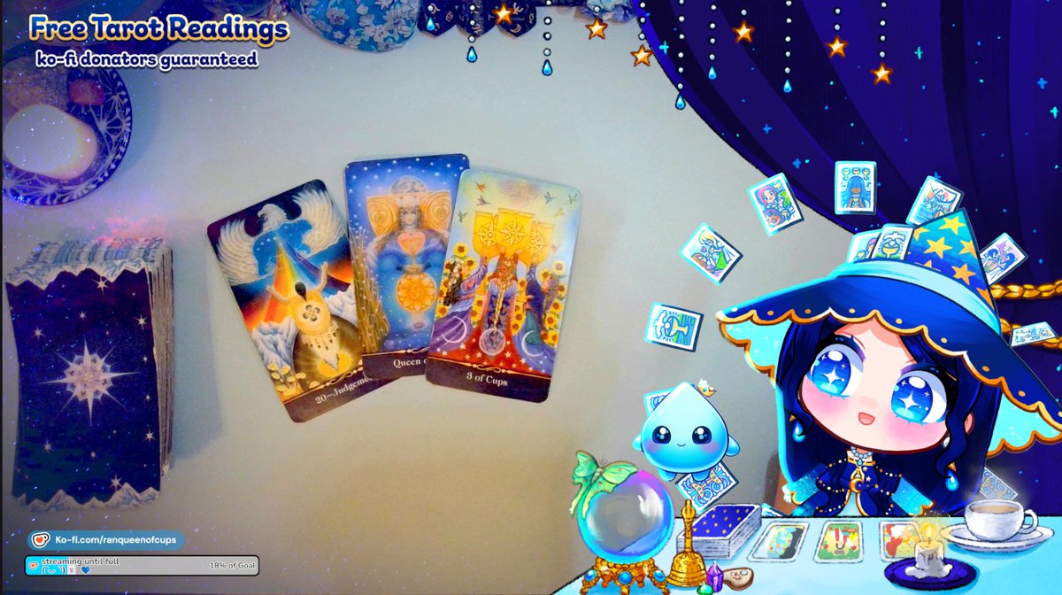 Rán, Queen of Cups 🃏💧 tweet media