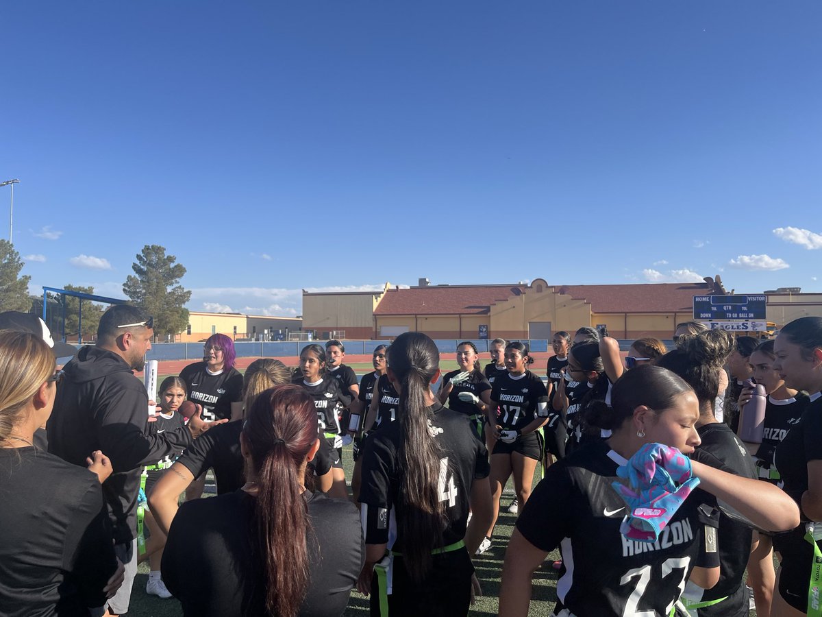 Coach_DQ59's tweet photo. FIRST WIN for myself, Calling offensive plays for our silver team‼️ Huge shoutout to @casied1314 calling defense and only allowing 12 points and 4 turnovers‼️ Amazing offensive performance by our W who played QB for us and balled out ‼️
Horizon-13, Fabens-6 
Horizon-2 San Eli-6 https://t.co/arVQBFIXqG