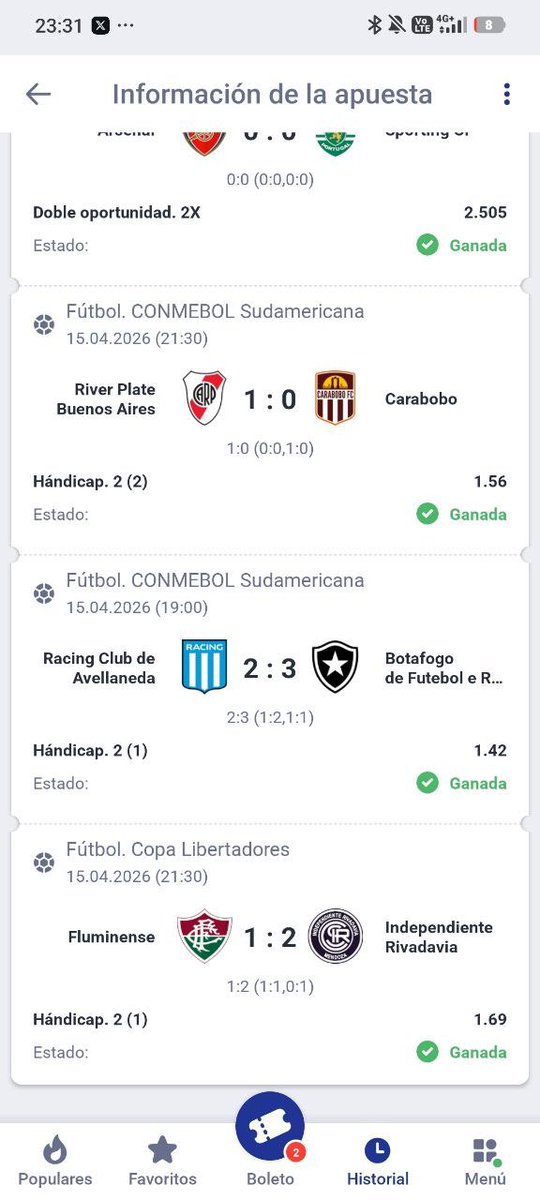 Apuestas Latam ☀️ tweet media