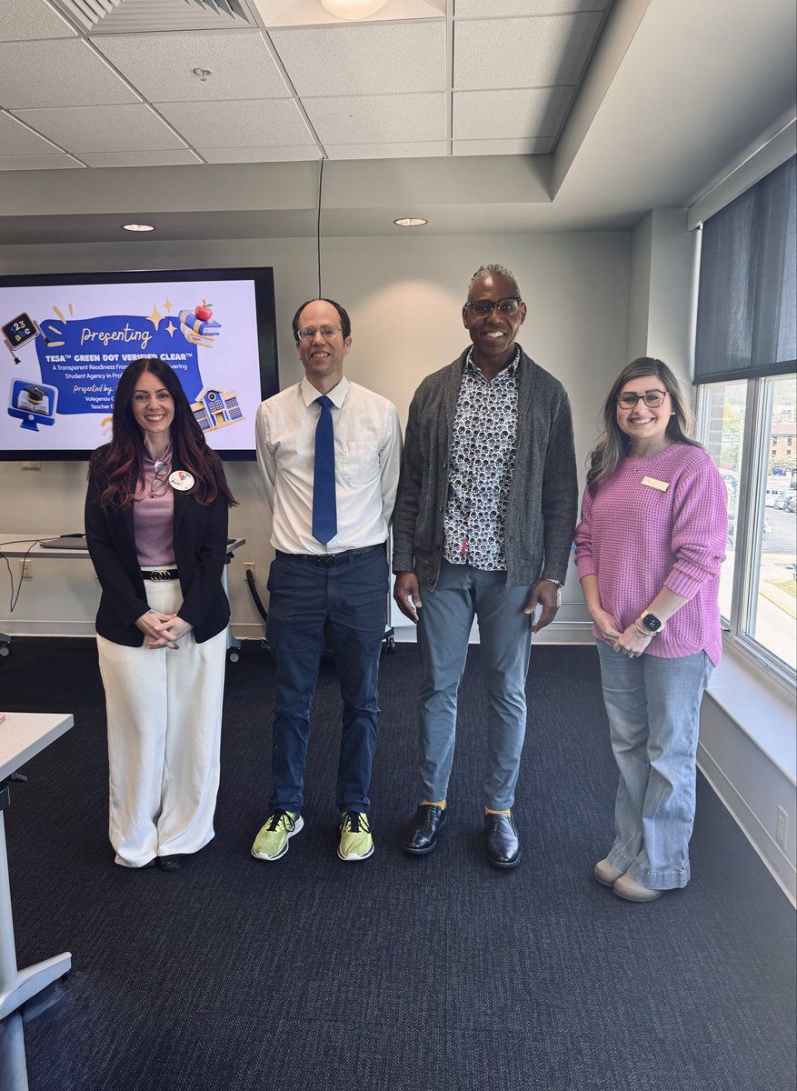 ArcherRodburn's tweet photo. Honored to present today at the @moreheadstate Teaching Conference and Celebration with Dr. Casey Cosgriff, Dr. Daryl Privott, and Dr. Alicia Day on “Promises & Pitfalls: Student Perspectives on GenAI Through the LOVE Framework.”

I had the opportunity to share my perspective on using AI in the elementary classroom alongside some incredibly knowledgeable educators.

The collaboration between @RowanSchools and @moreheadstate University, offered a meaningful avenue for sharing ideas and perspectives that highlight student agency in a digital world. 

Big thank you to @KEDCGrants! The support I have received through their grant opportunities made this experience possible.